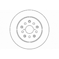 MDC1461 MINTEX Тормозной диск