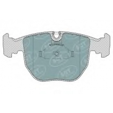 SP 327 SCT Комплект тормозных колодок, дисковый тормоз