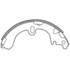 FN-2285 JNBK Колодки тормозные