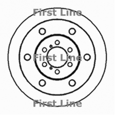 FBD005 FIRST LINE Тормозной диск