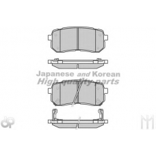 I043-10 ASHUKI Комплект тормозных колодок, дисковый тормоз