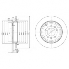 BG3684 DELPHI Тормозной диск