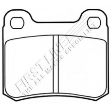 FBP1519 FIRST LINE Комплект тормозных колодок, дисковый тормоз