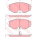 GDB3273 TRW Комплект тормозных колодок, дисковый тормоз