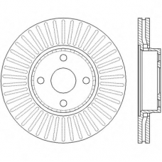 562436B BENDIX Тормозной диск