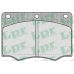 05P154 LPR Комплект тормозных колодок, дисковый тормоз