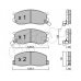 822-455-0 CIFAM Комплект тормозных колодок, дисковый тормоз