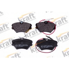 6005150 KRAFT AUTOMOTIVE Комплект тормозных колодок, дисковый тормоз