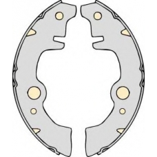 K520638 MGA Комплект тормозов, барабанный тормозной механизм