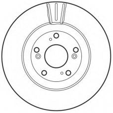 562807BC BENDIX Тормозной диск