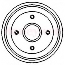 329151B BENDIX Тормозной барабан
