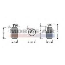 6058D017 SCHLIECKMANN Осушитель, кондиционер