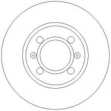 AC2216D AC Delco Тормозной диск