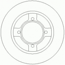 D2361 ROULUNDS Тормозной диск