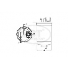 ST 785 SCT Топливный фильтр