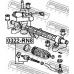 0322-RN8 FEBEST Осевой шарнир, рулевая тяга
