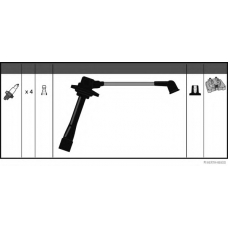 J5383025 HERTH+BUSS JAKOPARTS Комплект проводов зажигания