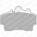 LP1411 DELPHI Комплект тормозных колодок, дисковый тормоз