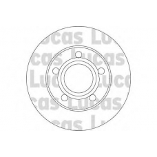 DF4038 TRW Тормозной диск