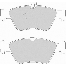 FD6749A NECTO Комплект тормозных колодок, дисковый тормоз