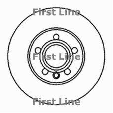 FBD1068 FIRST LINE Тормозной диск