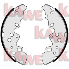 01066 KAWE Комплект тормозных колодок