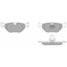 FBP-0733-01 FREMAX Комплект тормозных колодок, дисковый тормоз