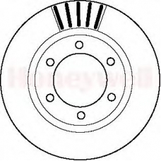562168B BENDIX Тормозной диск