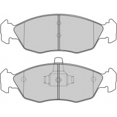 DBP341168 DURON Комплект тормозных колодок, дисковый тормоз