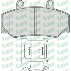 05P318 LPR Комплект тормозных колодок, дисковый тормоз