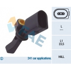 78066 FAE Датчик, частота вращения колеса