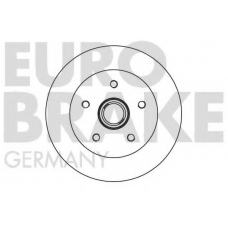 5815204727 EUROBRAKE Тормозной диск