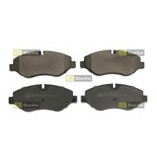 BD S456 STARLINE Комплект тормозных колодок, дисковый тормоз