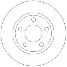 AC2243D AC Delco Тормозной диск