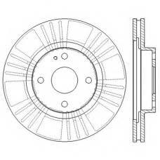 562565BC BENDIX Тормозной диск