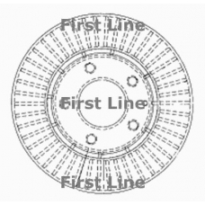 FBD1530 FIRST LINE Тормозной диск