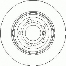 6979 10 KAWE Тормозной диск