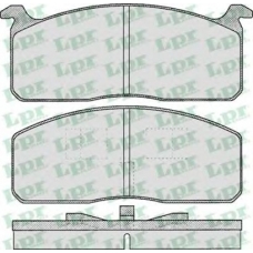 05P250 LPR Комплект тормозных колодок, дисковый тормоз