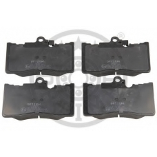 12527 OPTIMAL Комплект тормозных колодок, дисковый тормоз