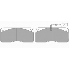 574 SIMER Комплект тормозных колодок, дисковый тормоз
