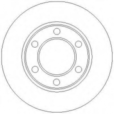 AC2454D AC Delco Тормозной диск