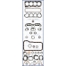 50107500 AJUSA Комплект прокладок, двигатель