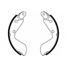 GS8596 TRW Комплект тормозных колодок