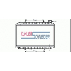 1602301 KUHLER SCHNEIDER Радиатор, охлаждение двигател