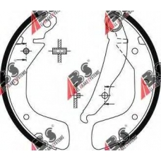 8885 ABS Комплект тормозных колодок