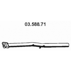 03.588.71 EBERSPACHER Труба выхлопного газа