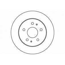 MDC1367 MINTEX Тормозной диск
