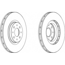 WGR1122-1 WAGNER LOCKHEED Тормозной диск