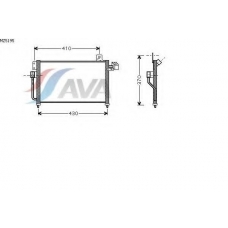 MZ5195 AVA Конденсатор, кондиционер