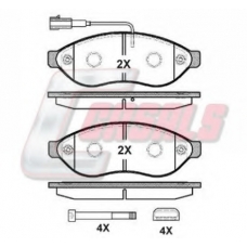 BKM468 CASALS Комплект тормозных колодок, дисковый тормоз